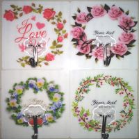 创意粘钩大号可爱无痕挂钩免钉墙壁魔力卫生间厨房承重卧室强力贴|花环20个装