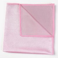 擦玻璃清洁布不留水痕毛巾擦家具擦桌镜子酒杯专用吸水不掉毛抹布|粉色(30*30)五条