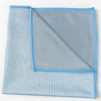 擦玻璃清洁布不留水痕毛巾擦家具擦桌镜子酒杯专用吸水不掉毛抹布|蓝色(40*60)五条
