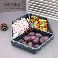 纸巾盒 客厅家用创意可爱北欧ins轻奢欧式餐桌茶几抽纸盒厕所摆件|鹿分格糖果盒