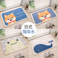 卫生间地垫浴室吸水防滑垫门垫卧室地毯进门卫浴脚垫家用垫子地垫