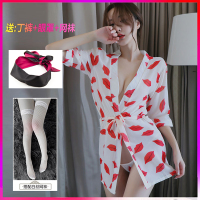 长夜漫漫女式情趣睡衣裙性感内衣成人用品制服套装破洞开档露乳免脱诱惑骚透视明网蕾丝袜女仆学生jk护士秘书旗袍空姐装角色扮演