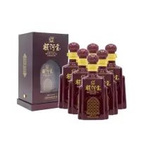 新疆额河贡浓香型国产白酒草原纯粮食固态发酵高粱整箱高度500ml 42度 整箱6瓶装