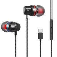 type-c耳机小米6x8通话游戏K歌华为p20/mate10pro入耳式线控扁头9