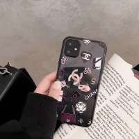 小红书同款iphone11手机壳苹果X/xs max 经典印花XR透明7/8plus女