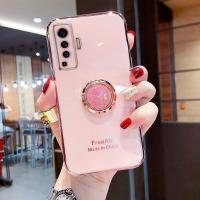 奥迪猫vivox50手机壳女款v2001a镜头全包保护硅胶套X50时钟支架防摔软壳