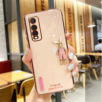 奥迪猫vivoy70s手机壳女款Y70S电镀全包软套5G版v2002a网红同款时尚软壳