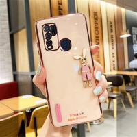 奥迪猫vivoy50手机壳女款Y50兔子卡通保护套全包V1965A网红同款软套