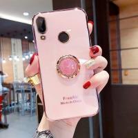 奥迪猫华为荣耀play手机壳女cor-al10保护硅胶套honor时钟支架防摔软壳