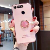 奥迪猫华为荣耀v20手机壳女pct-al10保护硅胶套honorv20时钟支架防摔软