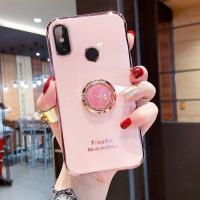 奥迪猫小米mix2s手机壳女xiaomimix2s保护硅胶套时钟支架小米防摔软