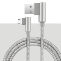 奥迪猫手游弯头数据线安卓通用小米vivo华为oppo三星金立加长3m充电器线