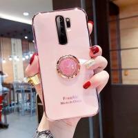 奥迪猫红米note8pro手机壳女redminote8pro保护硅胶套时钟支架防摔软壳