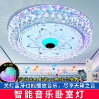 创意简约音乐led卧室灯现代浪漫婚房智能蓝牙房间客厅吸顶灯饰具