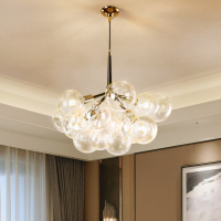 北欧灯具吊灯简约现代客厅灯服装店泡泡球卧室餐厅灯轻奢网红灯饰