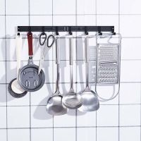 挂衣架折叠隐形粘钩浴室厨卫双用衣帽钩门后挂衣钩黑色免打孔