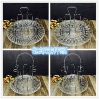 杯架不锈钢水杯挂架玻璃杯奶瓶沥水倒挂置物架茶杯架套装带沥水盘