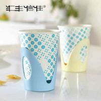 杯托一次性纸杯水杯杯架杯拖塑料杯套隔热防烫办公室家用