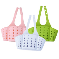 家居厨房用品水池挂袋水槽收纳篮置物架沥水小工具海绵沥水收纳架|单层实惠款【3个试用装】