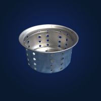 厨房不锈钢洗菜盆下水器止水盖提篮沥水过滤篮双槽水槽下水管配件|提篮