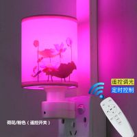 led浪漫情趣插电小夜灯卧室床头插座台灯夫妻情侣酒店调情氛围灯