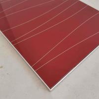 定制橱柜门定做整体厨房厨门金刚门订做钢门定制钢化玻璃隐形晶|012 香槟包边