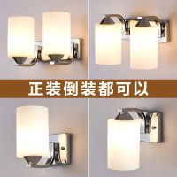 简约美式壁灯卧室床头灯楼梯走廊过道灯客厅背景墙壁灯具酒店宾馆
