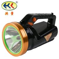 强光手电筒充电[4000ma锂电池500米]户外手提灯应急探照灯