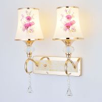 灯具水晶壁灯卧室led背景墙【充电款】墙壁灯过道阳台客厅床头灯