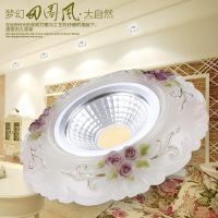 led客厅过道花灯中式猫眼牛眼筒灯嵌入式天变光洞灯射灯3w灯三色