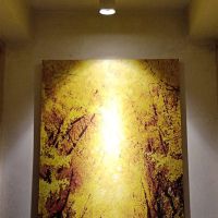 明装吸顶射灯led轨道灯3w7w12w20w30w服装店背景墙壁画发廊筒灯