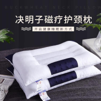 [一对装]决明子磁石单人枕护颈枕头成人情侣枕芯单人酒店枕头