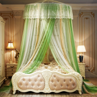 【所有床通用】吊顶蚊帐圆顶双层公主风1.5米1.8m床落地家用1.2米免安装2米