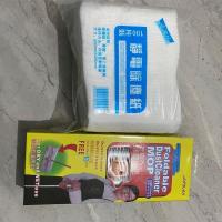 店长推荐静电除尘纸100片无纺布家用除尘拖把|除尘干巾+专用小拖把