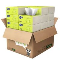 42包/10包本色抽纸批整箱餐巾纸家用妇婴纸巾卫生纸抽纸巾|金路抽纸[10包]升级款