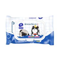 吾皇湿厕纸湿厕巾杀菌湿纸巾40片5包+便携卫生湿巾10片4包