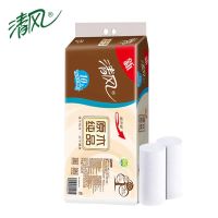 无芯卷纸3层75克10卷长卷卫生纸巾纸品马蹄莲实心卷厕纸|1提10卷[单提]