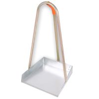 家用加厚金属铁皮垃圾铲学校单位垃圾抖铲子扫地环卫簸箕撮子畚斗|一个铁簸箕