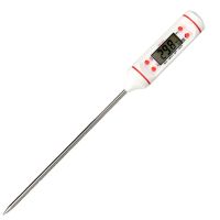 水温计温度计测水温奶温油温计食品烘焙探针奶粉水温表|TP101白色慢速测温15CM探针