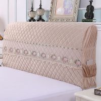 双面床头罩夹棉加厚床头套1.8m床简约现代木质软包欧式床头防尘罩|双面荷兰绒浅咖 长1.9米[高65厘米]