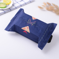 送纸巾 车载纸巾盒汽车用品挂式遮阳板车用抽纸盒套车上车内创意|比目鱼(送纸巾)