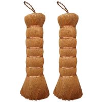 天然棕榈洗锅刷不粘锅专用刷锅刷子家用椰棕老式刷锅炊帚刷锅神器|2个装