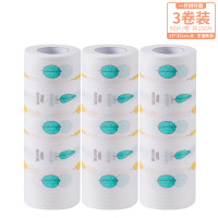 懒人抹布干湿两用厨房无纺布巾一次性抹布洗碗布免洗家用清洁纸kt|3卷150片装(一片树叶款)A3