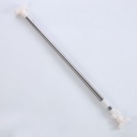 多功能伸缩杆免打孔加厚不锈钢晾衣杆衣柜挂衣杆浴帘杆窗帘杆单杆|加厚款 165-300CM