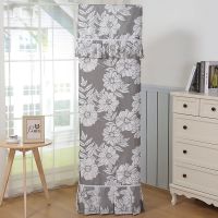 送遥控器套空调罩客厅柜机立式防尘罩开机不取柜式空调套子|格调牡丹 3P175*53*33