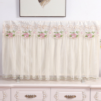 中式液晶电视机套防尘罩新款50寸55寸65挂式开机不取盖布蕾丝|米伊梦-开机需要取下 70英寸