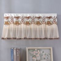 美的格力蕾丝开机不取空调罩挂机室内空调防尘罩防尘套月子空调罩|新款依梦-咖 开机不取大1.5p92cm以内通用