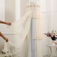 美的空调罩圆柱形空调防尘罩立式柜机圆形空调罩开机不取四季通用|半夏米色 格力铂2代美的海信185高