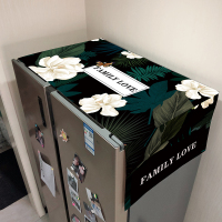 单开门双开门冰箱盖布防尘盖巾北欧风防尘罩滚筒洗衣|深爱(升级新面料) 35*100cm微波炉/烤箱通用