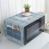 微波炉罩通用美的格兰仕防尘烤箱套盖布电烤箱防水防油烟布艺卡通|北欧鹿4 冰箱/洗衣机通用140*55cm